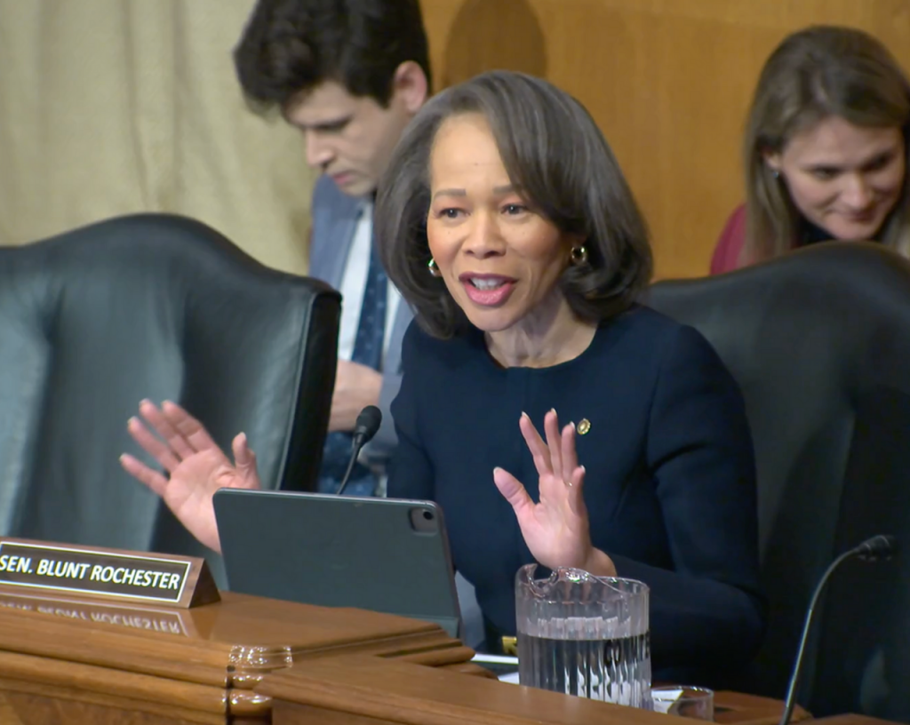 NEWS: Senator Blunt Rochester Advocates for Her Bipartisan Water ...